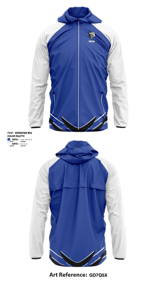 Windbreaker, Sylvan Hills High School Wrestling, Wrestling, Teamtime, Team time, sublimation, custom sports apparel, team uniforms, spirit wear, spiritwear, sports uniforms, custom shirts, team store, custom team store, fundraiser sports, apparel fundraiser