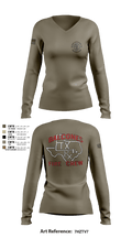 Balcones Canyonlands 51693134 Women's Long Sleeve V-neck Shirt - 2