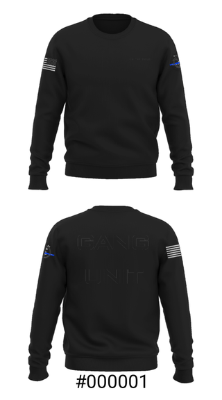 Crew Neck Sweatshirt, , Police, Teamtime, Team time, sublimation, custom sports apparel, team uniforms, spirit wear, spiritwear, sports uniforms, custom shirts, team store, custom team store, fundraiser sports, apparel fundraiser