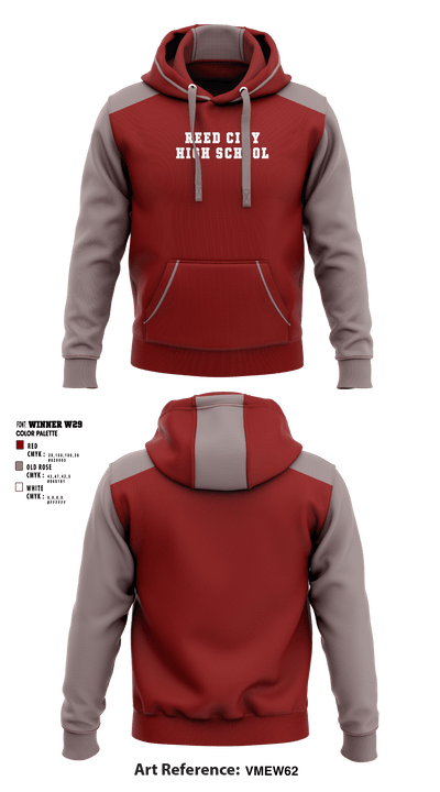 Reed City High School 86806155 Hoodie - 1