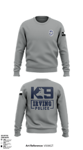 Irving Police K9 Unit 73761105 Crew Neck Sweatshirt - 3