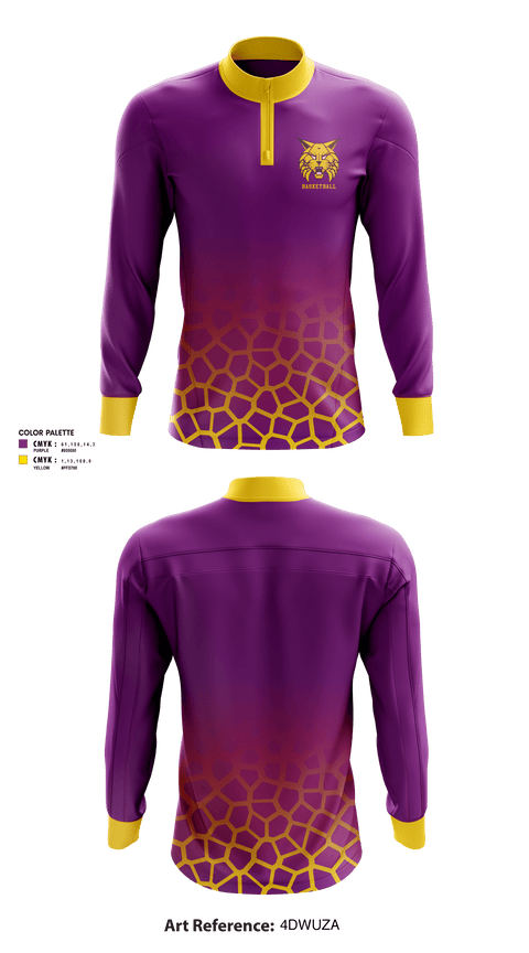 Quarter Zip Jacket, Webster City High School Basketball, Men's Basketball, Teamtime, Team time, sublimation, custom sports apparel, team uniforms, spirit wear, spiritwear, sports uniforms, custom shirts, team store, custom team store, fundraiser sports, apparel fundraiser