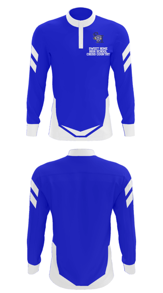 Quarter Zip Jacket, Sweet Home High School Cross Country, Cross Country, Teamtime, Team time, sublimation, custom sports apparel, team uniforms, spirit wear, spiritwear, sports uniforms, custom shirts, team store, custom team store, fundraiser sports, apparel fundraiser