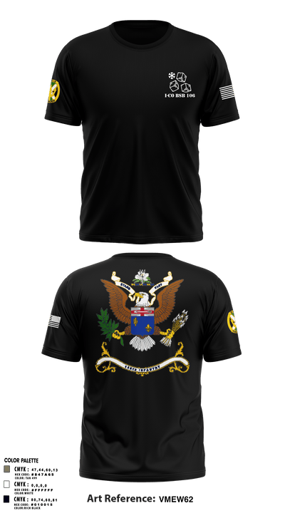 1-155th Dixie Thunder 83572891 Short Sleeve Performance Shirt - 12