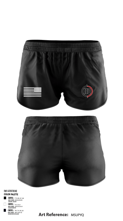 591st MP CO HQ PLT 28103844 Women's Shorts - 1