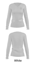 Juicy Boys Rugby Club 21155091 Women's Long Sleeve V-neck Shirt - 25