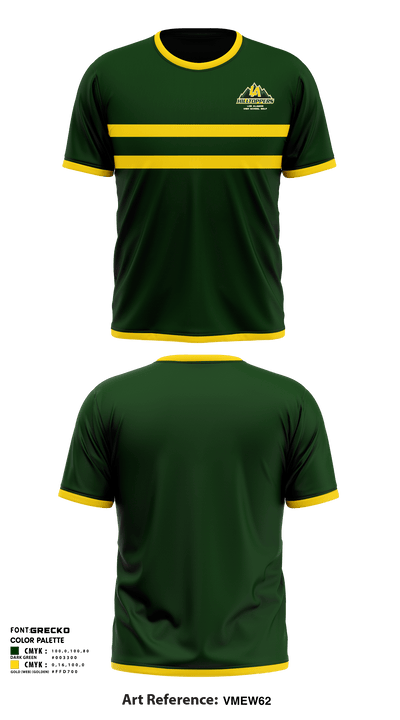 Los Alamos High School Golf 81156262 Short Sleeve Performance Shirt - 1
