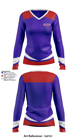 Women's Long Sleeve Vneck Shirt, Winnacunnet High School Field Hockey, Field Hockey, Teamtime, Team time, sublimation, custom sports apparel, team uniforms, spirit wear, spiritwear, sports uniforms, custom shirts, team store, custom team store, fundraiser sports, apparel fundraiser