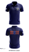 Boston Fire Department 86583184 Short Sleeve Performance Polo - 1