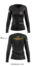 2d Recon Bn 14867704 Women's Long Sleeve V-neck Shirt - 3