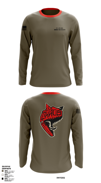 C 1-43 ADA 26758454 Long Sleeve Performance Shirt - 8