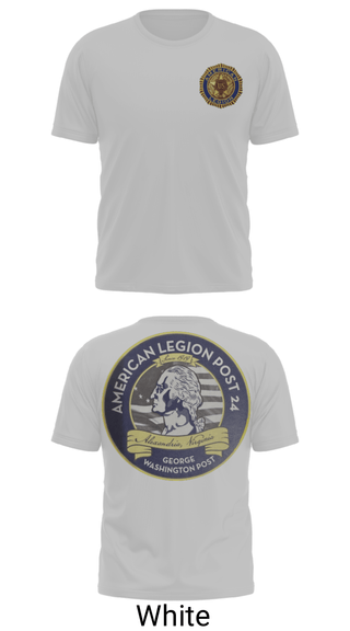Short Sleeve Performance Shirt, American Legion Post 24, , Teamtime, Team time, sublimation, custom sports apparel, team uniforms, spirit wear, spiritwear, sports uniforms, custom shirts, team store, custom team store, fundraiser sports, apparel fundraiser