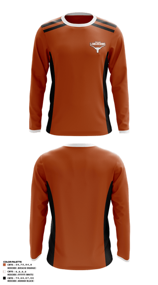 Long Sleeve Performance Shirt, Texas Longhorns, Football, Teamtime, Team time, sublimation, custom sports apparel, team uniforms, spirit wear, spiritwear, sports uniforms, custom shirts, team store, custom team store, fundraiser sports, apparel fundraiser