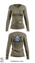 Fusion Combatives 96784594 Women's Long Sleeve V-neck Shirt - 3