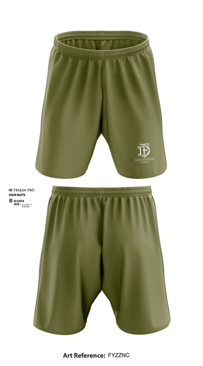 Davidson Forge 39779422 Athletic Shorts With Pockets - 2
