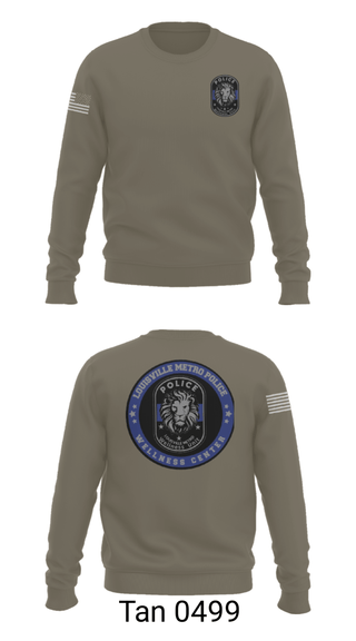 Crew Neck Sweatshirt, , Police, Teamtime, Team time, sublimation, custom sports apparel, team uniforms, spirit wear, spiritwear, sports uniforms, custom shirts, team store, custom team store, fundraiser sports, apparel fundraiser