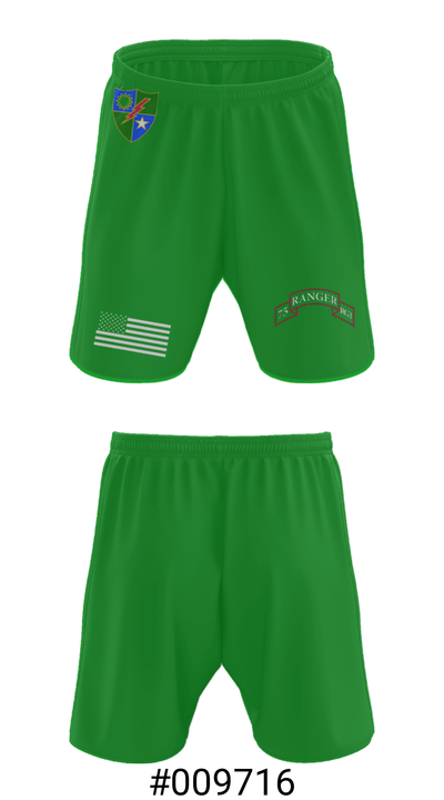 75 Ranger Regiment. 4790927 Athletic Shorts With Pockets - 25
