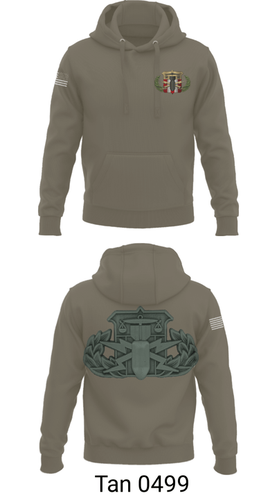 Scranton Police Hazardous Device and Explosives Unit 46481870 Hoodie - 47