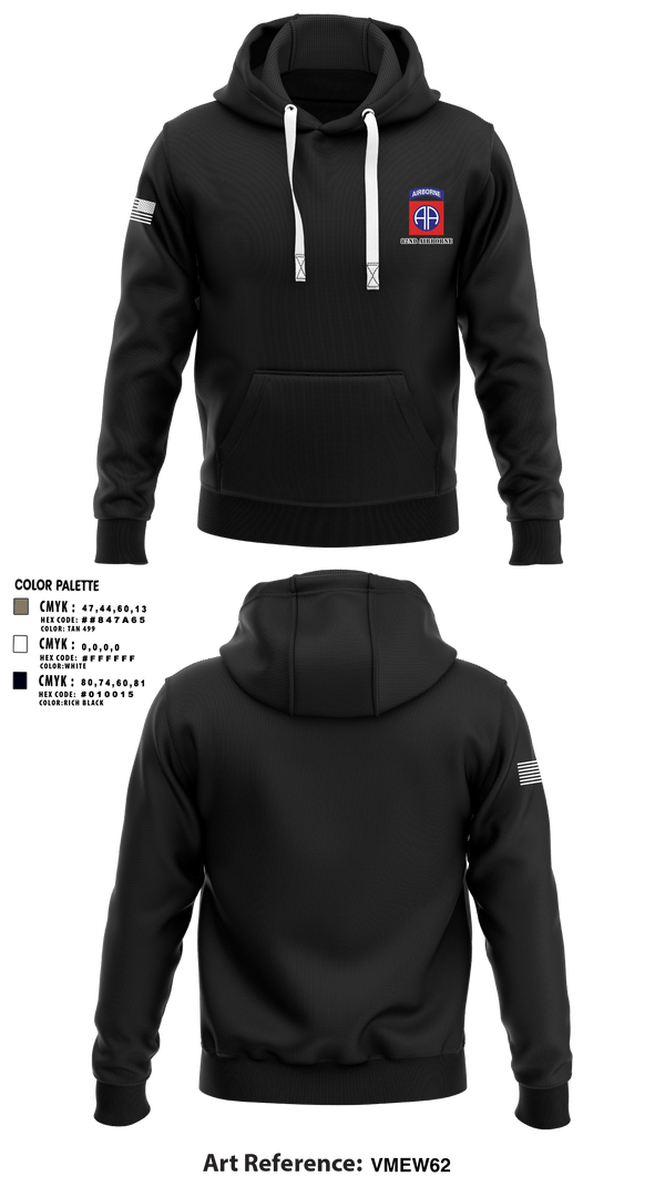 Hoodie, 82nd airborne, Army, Teamtime, Team time, sublimation, custom sports apparel, team uniforms, spirit wear, spiritwear, sports uniforms, custom shirts, team store, custom team store, fundraiser sports, apparel fundraiser