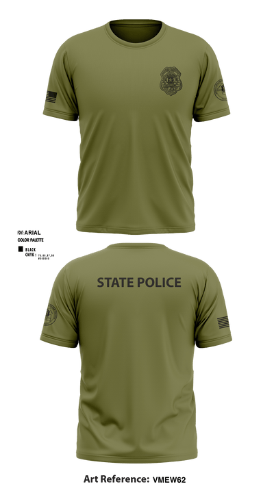 District 13 TF 92193766 Short Sleeve Performance Shirt - 17