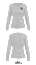 Worcester Central High School Basketball 98172206 Women's Long Sleeve V-neck Shirt - 6