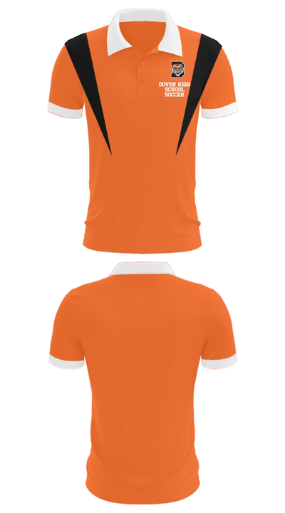 Dover High School Soccer 31537995 Short Sleeve Performance Polo - 12