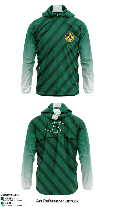 Rick Slick 479345792 Windbreaker - 1