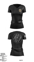Wayne County K9 Team 22596021 Women's Short Sleeve V-neck Shirt - 50