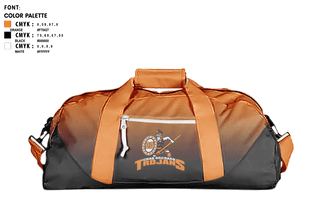 Duffle Bag, Crab Orchard High School Volleyball, Women's Volleyball, Teamtime, Team time, sublimation, custom sports apparel, team uniforms, spirit wear, spiritwear, sports uniforms, custom shirts, team store, custom team store, fundraiser sports, apparel fundraiser