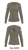 764th EOD 38485601 Women's Long Sleeve V-neck Shirt - 40