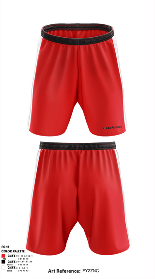 Athletic Shorts With Pockets, LesRoches, Men's Basketball, Teamtime, Team time, sublimation, custom sports apparel, team uniforms, spirit wear, spiritwear, sports uniforms, custom shirts, team store, custom team store, fundraiser sports, apparel fundraiser