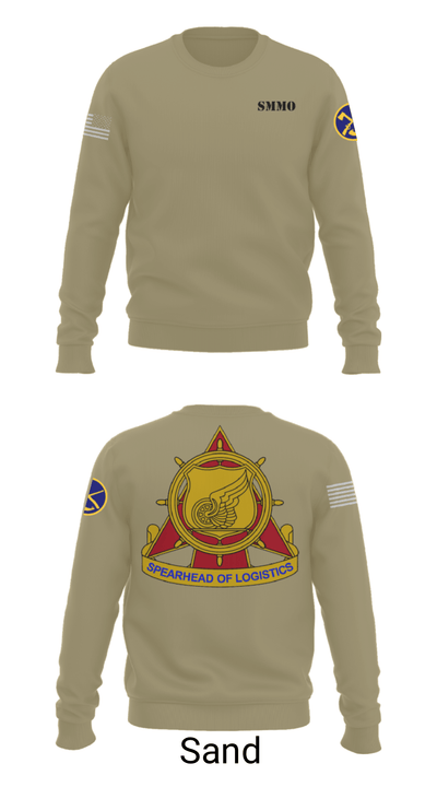 WVARNG Surface Maintenance Management Office 36945793 Crew Neck Sweatshirt - 11