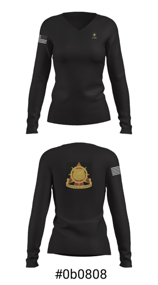 Women's Long Sleeve Vneck Shirt, , Army, Teamtime, Team time, sublimation, custom sports apparel, team uniforms, spirit wear, spiritwear, sports uniforms, custom shirts, team store, custom team store, fundraiser sports, apparel fundraiser