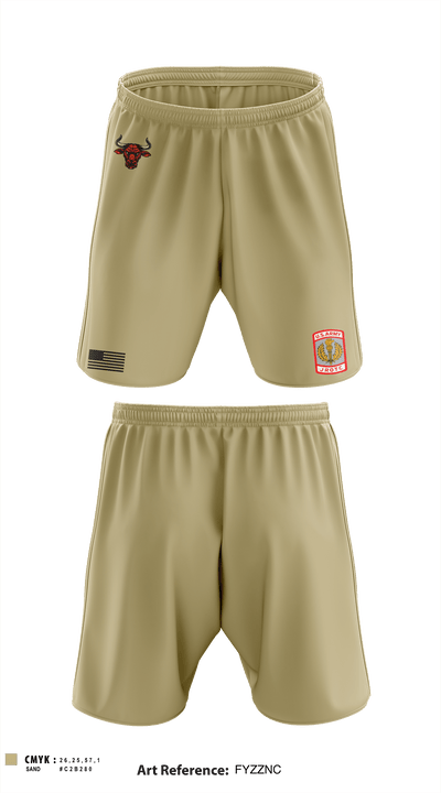 Bravo Bulls 3714911 Athletic Shorts With Pockets - 2