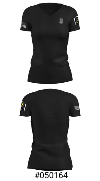 Women's Short Sleeve Vneck Shirt, , Police, Teamtime, Team time, sublimation, custom sports apparel, team uniforms, spirit wear, spiritwear, sports uniforms, custom shirts, team store, custom team store, fundraiser sports, apparel fundraiser