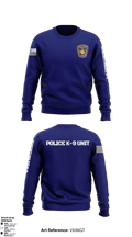 Benedict College Police K-9 18816418 Crew Neck Sweatshirt - 1