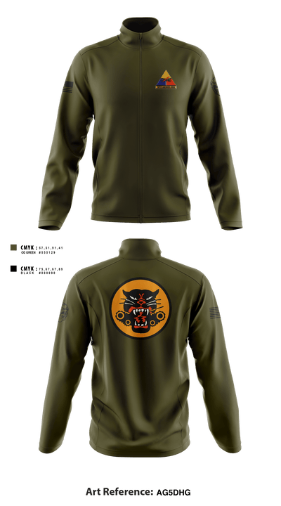 WW2ARMOR.ORG 18634919 Fleece Jacket - 2