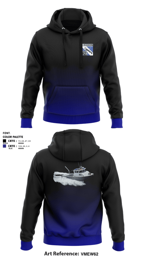 Hoodie, CSUDN- California Sea Urchin Divers NetworkCSUDN- California Sea Urchin Divers Network, , Teamtime, Team time, sublimation, custom sports apparel, team uniforms, spirit wear, spiritwear, sports uniforms, custom shirts, team store, custom team store, fundraiser sports, apparel fundraiser