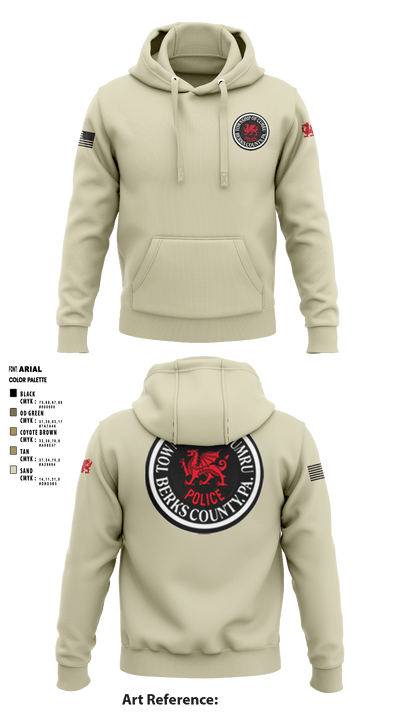 Cumru Township Police Department 51798017 Hoodie - 5