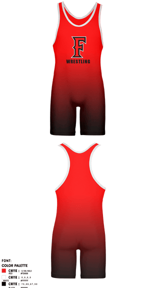 Wrestling Singlet, Frontier Senior High School Wrestling, Wrestling, Teamtime, Team time, sublimation, custom sports apparel, team uniforms, spirit wear, spiritwear, sports uniforms, custom shirts, team store, custom team store, fundraiser sports, apparel fundraiser