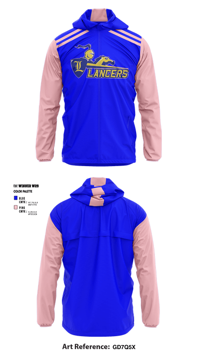 Lewis Lancers 26236608 Windbreaker - 1