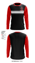 Katy Christian Academy 19553066 Long Sleeve Performance Shirt - 1