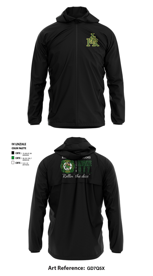 Windbreaker, Kirkpatrick Farms Loudoun CO, Fire Department, Teamtime, Team time, sublimation, custom sports apparel, team uniforms, spirit wear, spiritwear, sports uniforms, custom shirts, team store, custom team store, fundraiser sports, apparel fundraiser