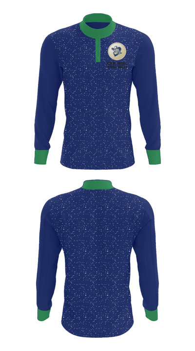 Grant Middle School Soccer 63707148 Quarter Zip Jacket - 7