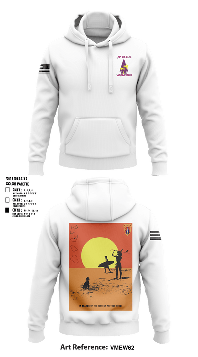 HHC, 2ND BN, 3RD SFAB 35059132 Hoodie - 52