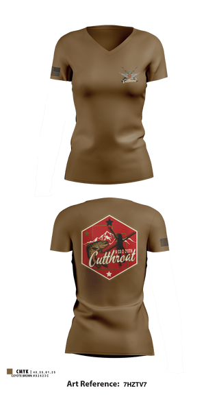 Women's Short Sleeve Vneck Shirt, , Army, Teamtime, Team time, sublimation, custom sports apparel, team uniforms, spirit wear, spiritwear, sports uniforms, custom shirts, team store, custom team store, fundraiser sports, apparel fundraiser