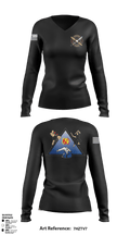 Fusion Combatives 96784594 Women's Long Sleeve V-neck Shirt - 2