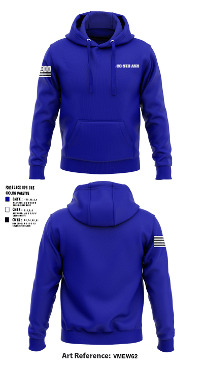 A co 9th avn 19440581 Hoodie - 1