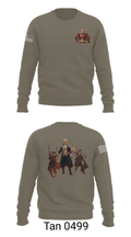 6th BEB Elk Forward  Support Company 17164006 Crew Neck Sweatshirt - 11