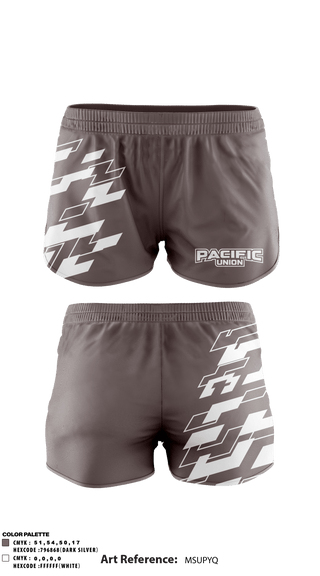 Track Shorts, Pacific Union Elementary School, Spirit Store, Teamtime, Team time, sublimation, custom sports apparel, team uniforms, spirit wear, spiritwear, sports uniforms, custom shirts, team store, custom team store, fundraiser sports, apparel fundraiser